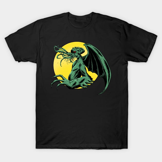 Wake of Cthulhu T-Shirt by BRed_BT